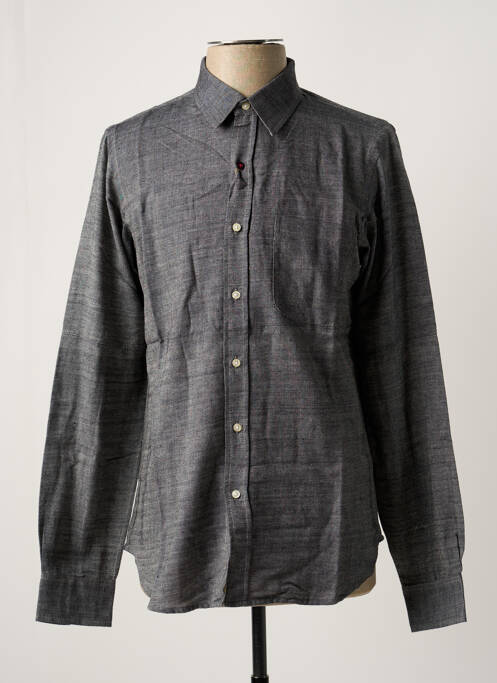 Chemise manches longues gris KARDO pour homme