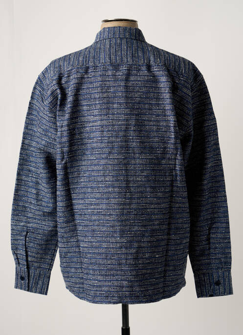 Chemise manches longues bleu OLOW pour homme