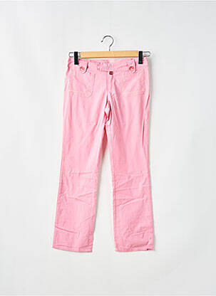 Pantalon slim taille basse taille basse rose BE YOU K femme