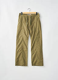 Pantalon droit tissage popeline taille normale vert BLEND SHE femme