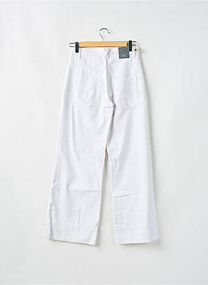 Jeans coupe large poches taille haute blanc CHEAP MONDAY femme