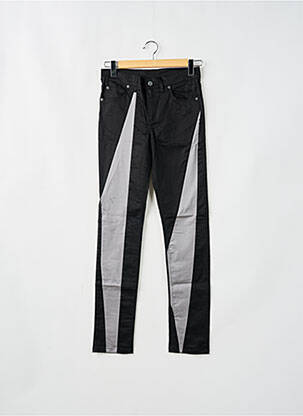 Pantalon slim tissage popeline taille normale noir CHEAP MONDAY femme