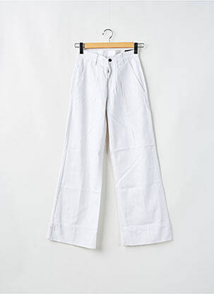 Jeans coupe large poches taille haute blanc CHEAP MONDAY femme
