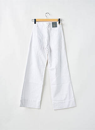 Jeans coupe large poches taille haute blanc CHEAP MONDAY femme