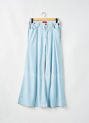 Jean coupe flare stretch taille basse bleu CIMARRON femme