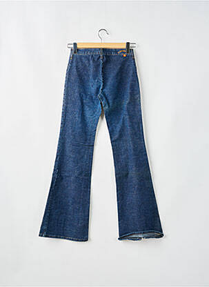 Jean coupe flare stretch taille haute bleu CIMARRON femme