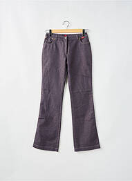 Jeans bootcut taille haute taille haute bleu E PURE femme