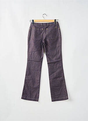Jeans bootcut taille haute taille haute bleu E PURE femme