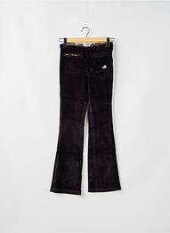 Pantalon flare stretch taille haute violet KANA BEACH femme