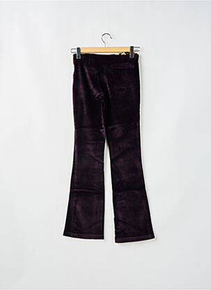 Pantalon flare stretch taille haute violet KANA BEACH femme