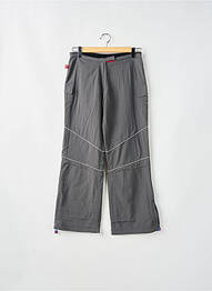 Pantalon large poches taille haute gris KANA BEACH femme