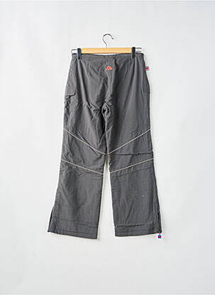 Pantalon large poches taille haute gris KANA BEACH femme