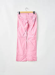 Pantalon droit rose BE YOU K pour femme seconde vue