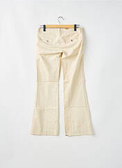 Pantalon flare beige CIMARRON pour femme seconde vue