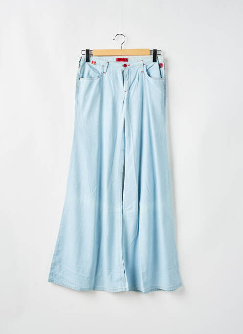 Jean coupe flare stretch taille basse bleu CIMARRON femme