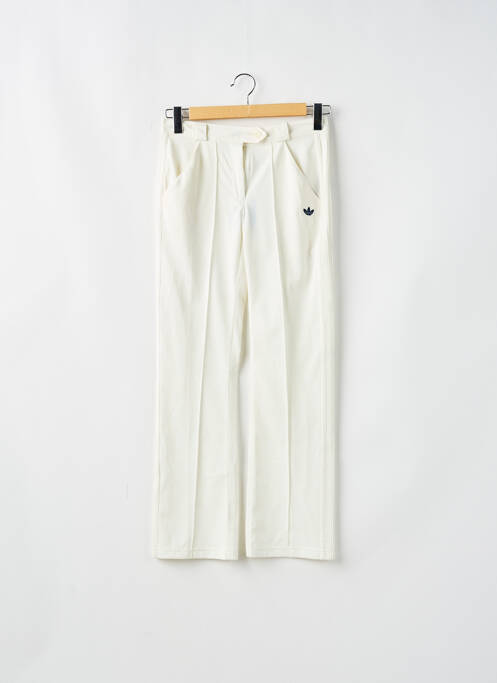 Pantalon droit blanc ADIDAS pour femme