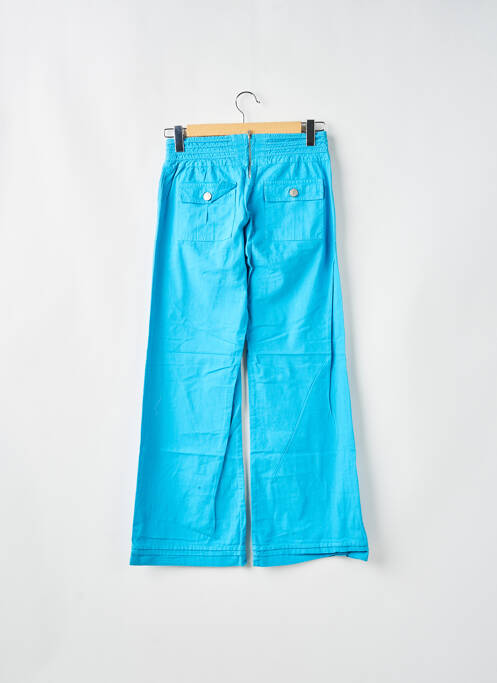 Pantalon flare bleu BSA pour femme