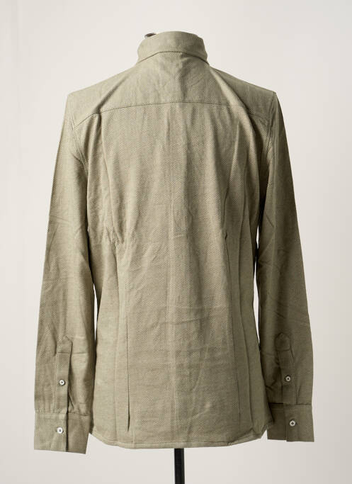 Chemise manches longues vert LES GARCONS FACILES pour homme