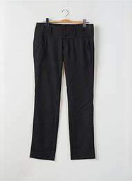 Pantalon droit stretch taille basse gris FREEMAN T.PORTER femme