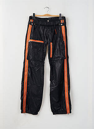 Pantalon droit poches taille basse noir FREEMAN T.PORTER femme
