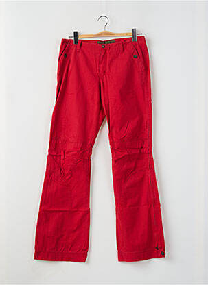 Pantalon flare taille normale taille normale rouge FREEMAN T.PORTER femme
