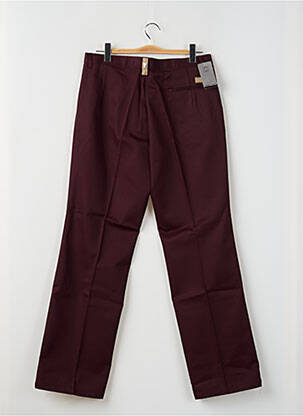 Pantalon large fermeture zippée sous rabat boutonné taille normale rouge FREEMAN T.PORTER femme