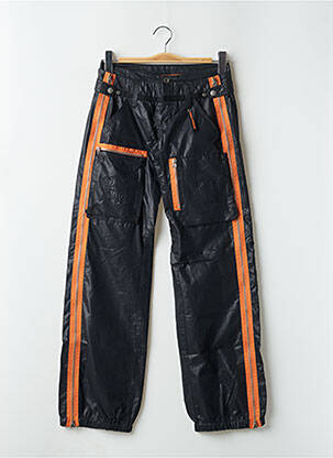 Pantalon droit poches taille basse noir FREEMAN T.PORTER femme