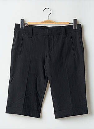 Bermuda taille basse taille basse noir FREEMAN T.PORTER femme