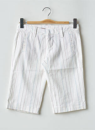 Bermuda taille basse taille basse blanc FREEMAN T.PORTER femme