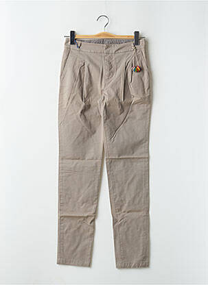 Pantalon chino tissage popeline taille normale gris FREEMAN T.PORTER femme