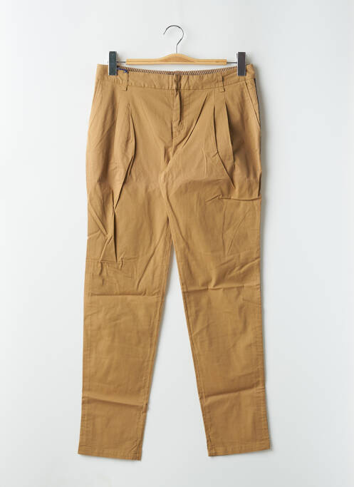 Pantalon chino beige LEON & HARPER pour femme