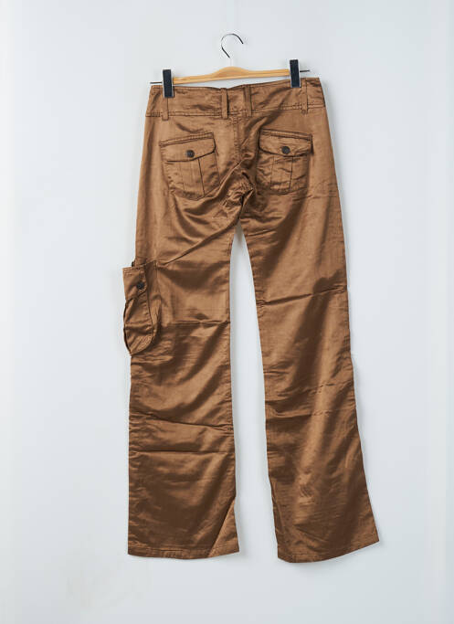 Pantalon droit marron FREEMAN T.PORTER pour femme