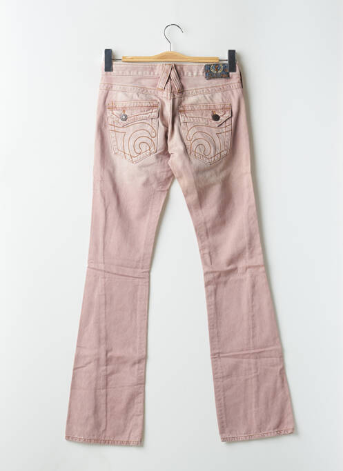 Pantalon droit violet FREEMAN T.PORTER pour femme