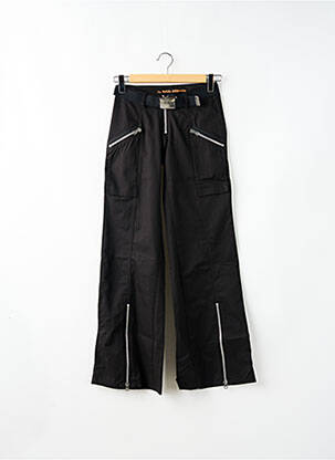 Pantalon flare taille basse taille basse noir LA BRIGADA INTERNACIONAL femme