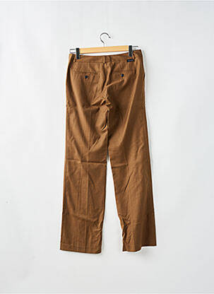 Pantalon chino taille normale taille normale marron LEON & HARPER femme