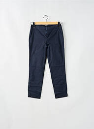 Pantalon chino taille basse taille basse bleu LEON & HARPER femme