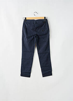 Pantalon chino taille basse taille basse bleu LEON & HARPER femme