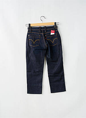 Pantacourt stretch taille basse bleu LEVI'S femme
