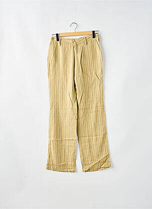 Pantalon chino taille basse taille basse beige LOIS femme