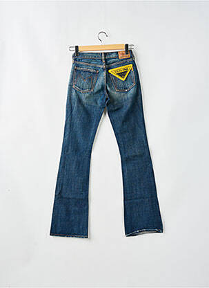 Jeans bootcut tissage brut taille basse bleu MELTIN'POT femme