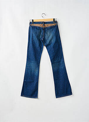 Jeans bootcut tissage brut taille basse bleu MELTIN'POT femme