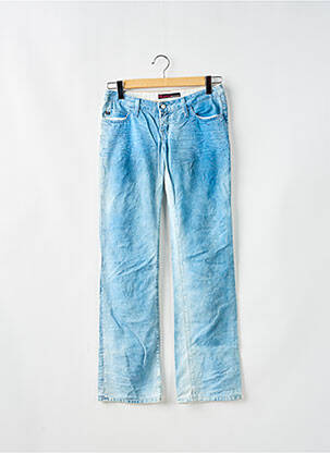 Jeans bootcut tissage brut taille basse bleu MISS SIXTY femme