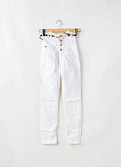 Jeans coupe slim blanc MISS SIXTY pour femme seconde vue