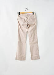 Pantalon chino beige LADY SOUL pour femme seconde vue