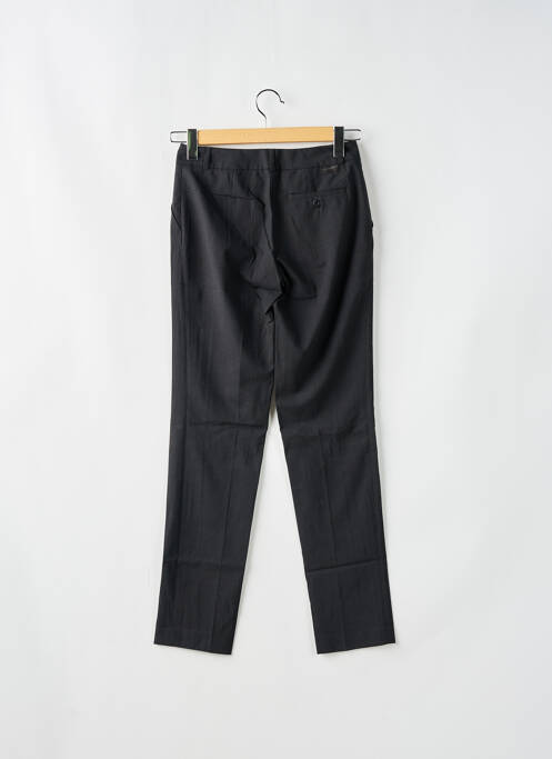 Pantacourt stretch taille basse gris LEON & HARPER femme