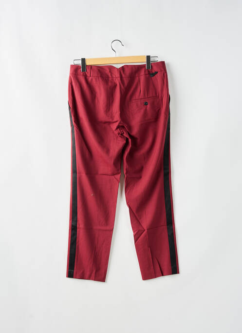 Pantacourt rouge LEON & HARPER pour femme