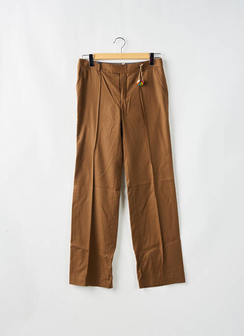 Pantalon chino marron LEON & HARPER pour femme