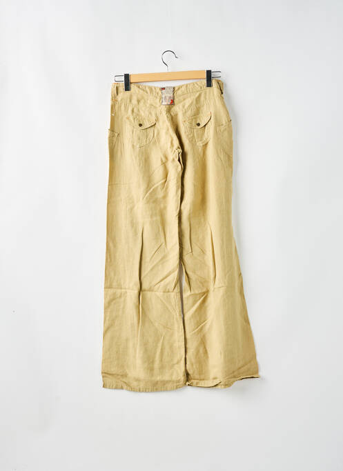 Pantalon flare beige LOIS pour femme