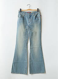 Jean coupe flare taille normale taille normale bleu NEW LONDON femme