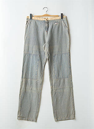 Jeans coupe droite taille normale taille normale bleu SCHOOL RAG femme